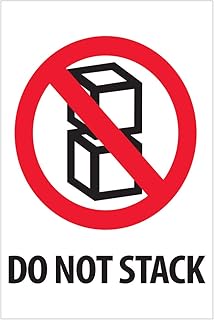 Box Partners 4 x 6 - Do Not Stack Labels
