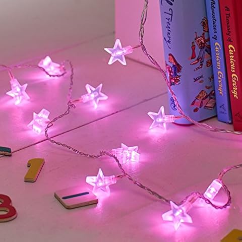 Lights4fun, guirnalda luminosa de LED con forma de estrella Cover