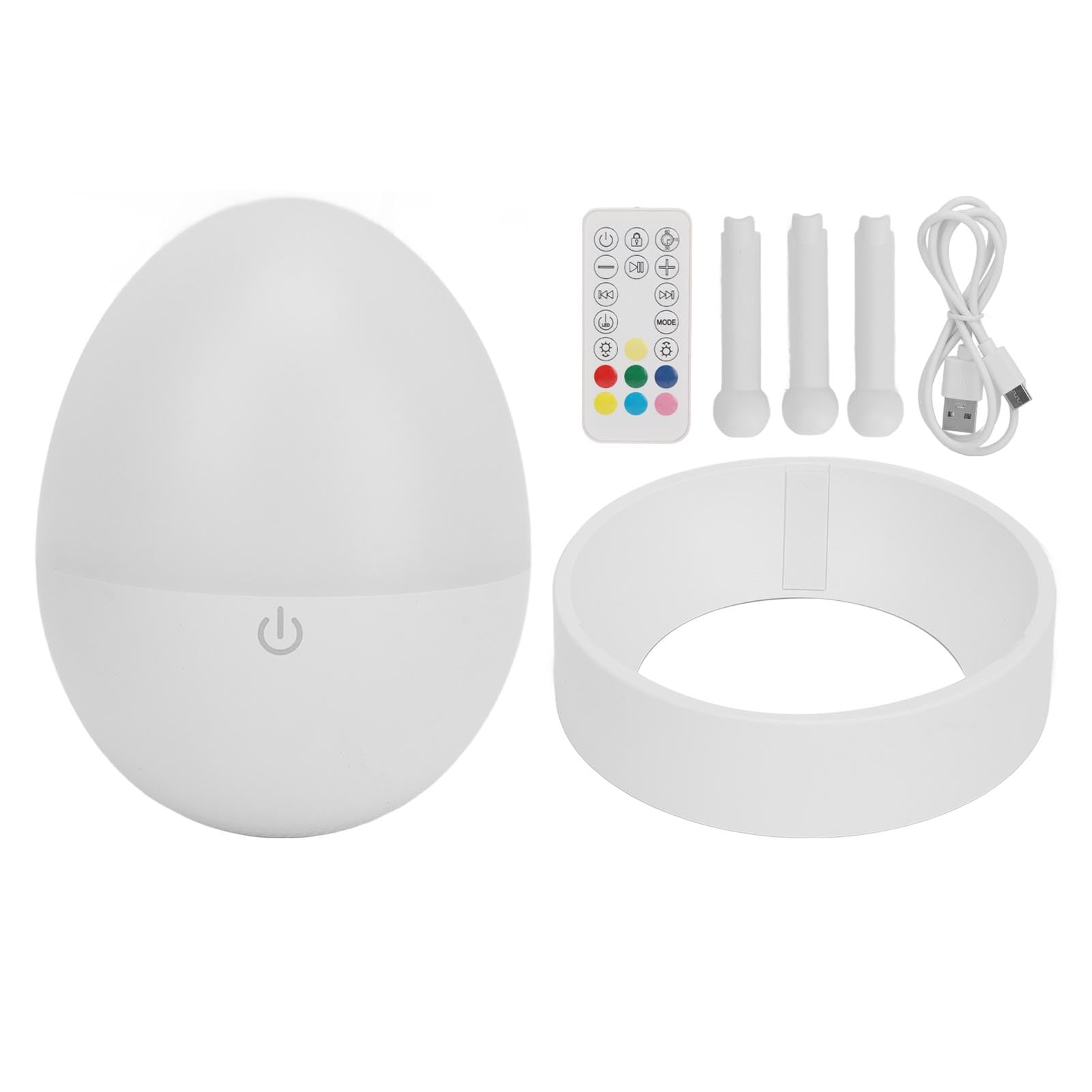 Máquina Inteligente de Ruido Blanco, Máquina de Sonido con Control Remoto y Luz Nocturna RGB, Temporizador Apagado Automático Táctil, 20 Sonidos Relajantes para Crianza Medianoche