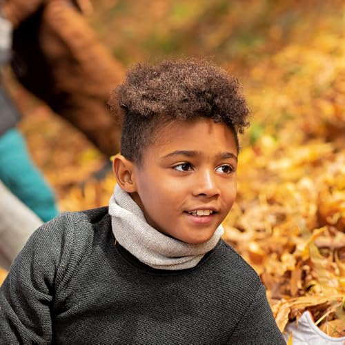 Kids Merino Wool Tube Scarf, One Size Infinity Neck Warmer2