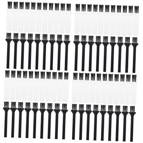 NOLITOY 4sets Razor Brush Cleaner Tool Hair Clipper Brush Replacement Electric 30pcs*4