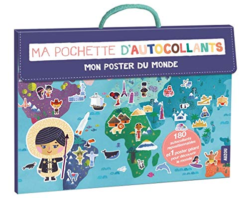 Ma pochette d'autocollants Mon poster du monde