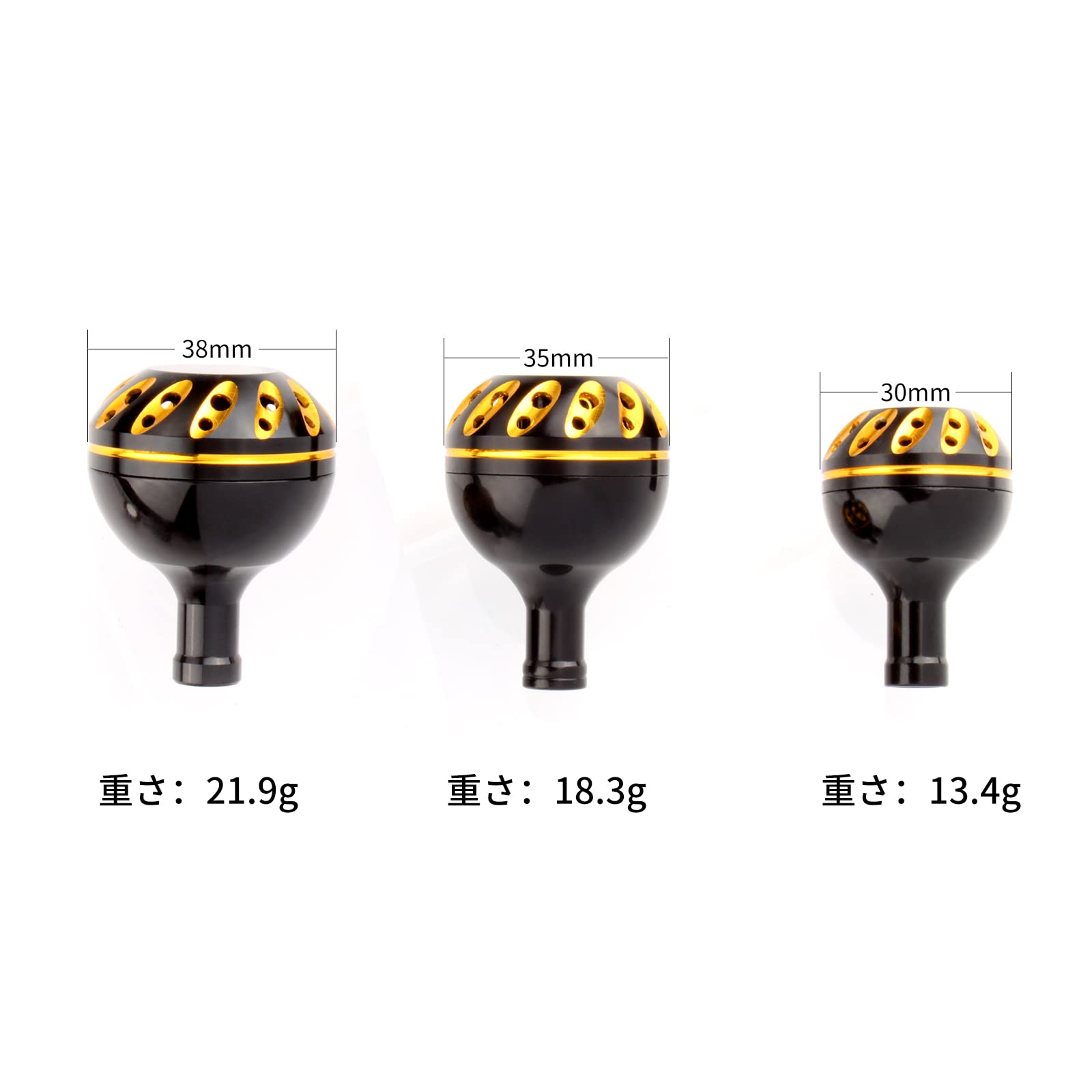 Amazon | ルークパワー リール ハンドル ノブ シマノ ダイワ