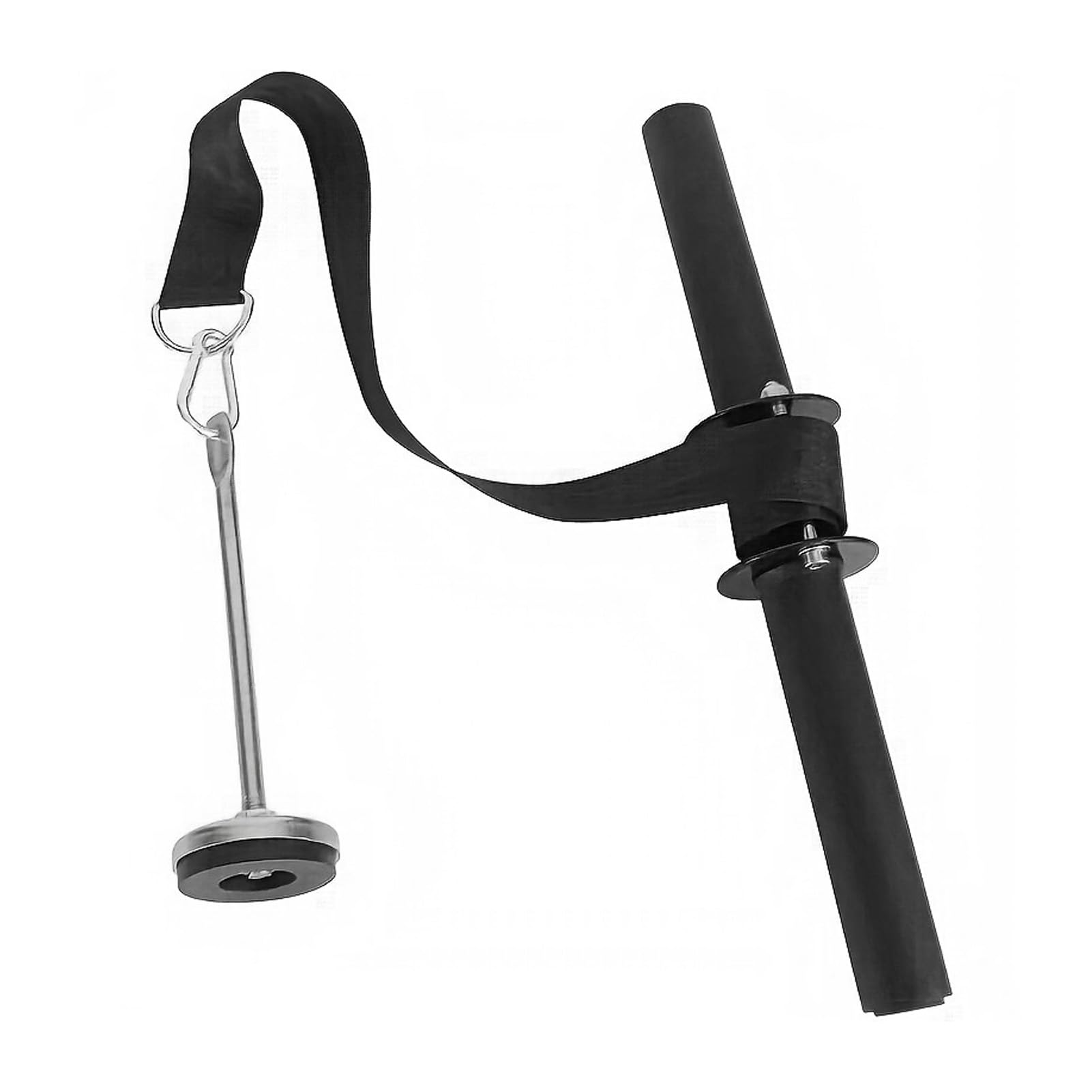 RiToEasysports Rouleau De Poignet Avant-bras – Nylon Et Acier, Poignées Antidérapantes – Pour Musculation, Grip, Tonus Des Bras – Entraînement Maison Ou Salle, Compact Et Léger