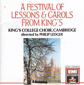 Festival of Lessons & Carols [Audio CD] King's College Choir and Trotter/ Ledger