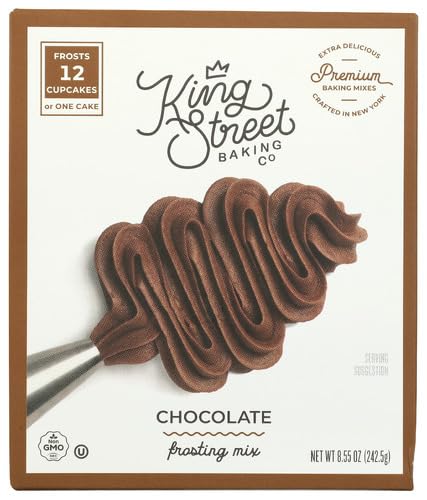 King Street Bak Inglow Frosting Mix Chocolate 8.55 oz (Pack of 12)