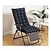 LLLD Cuscino per Lettino da Giardino Cuscini per Chaise Longue da Patio Cuscino per Sedia A Dondolo Materassino per Sedia A Sdraio(Non Include Sedie) (Color : Black, Size : 120 * 50 * 8cm)