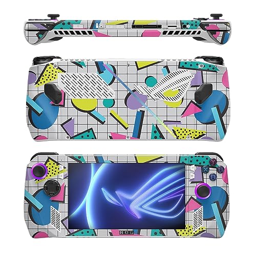 Image of MightySkins Skin Compatible with Asus ROG Ally - Awesome 80s | Protective, Durable, and Unique Vinyl Decal wrap Cover | Easy to Apply, Remove, and Change Styles