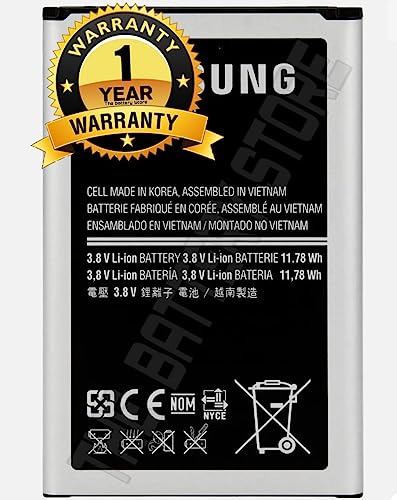 Image of THE BATTERY STORE Original EB-BN750BBE Battery for Samsung Galaxy Note 3 Neo N750 N7502 N7505 Battery with 1 Year Warranty*****(Q220)