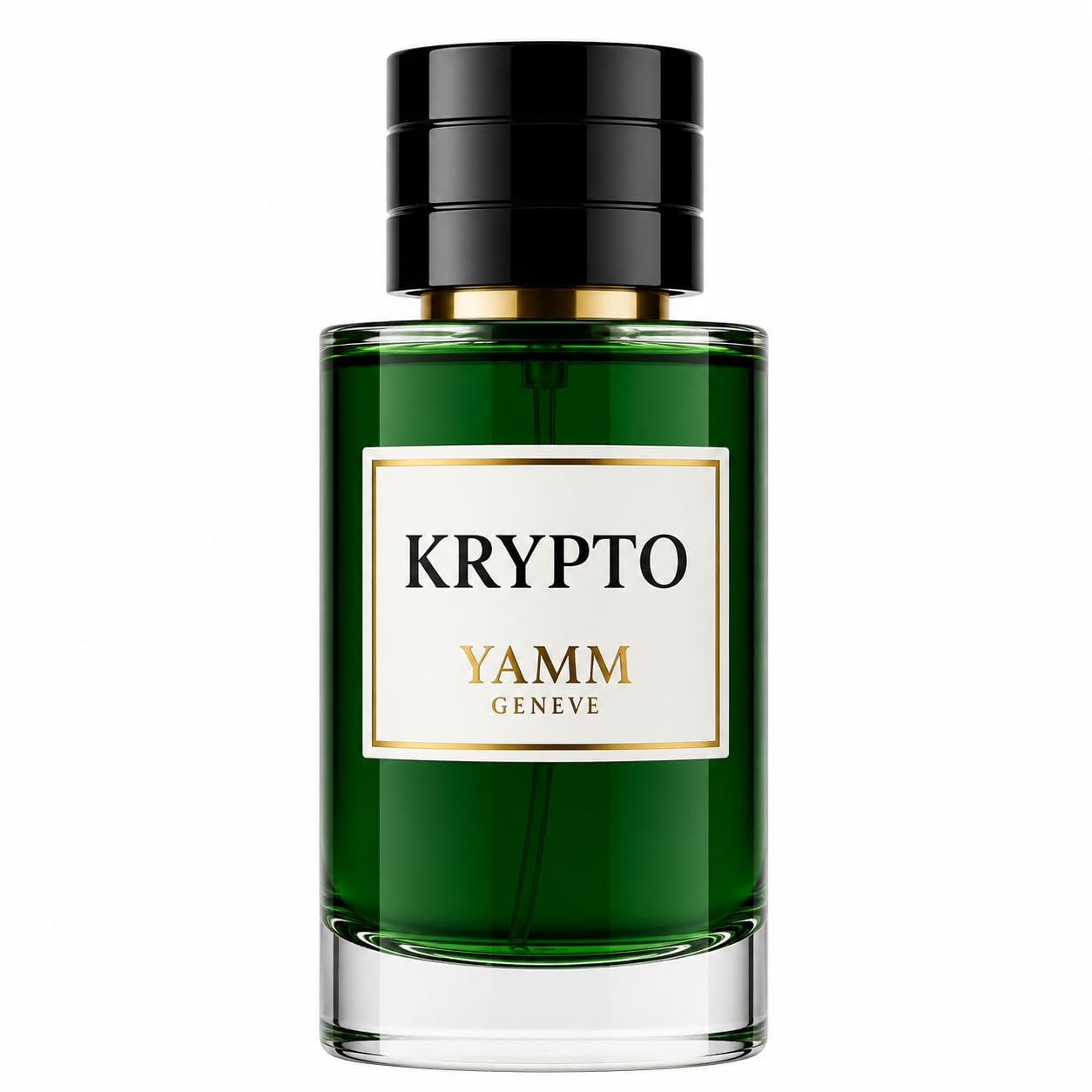 Krypto – Estratto di profumo Mandorla & Sandalo – 50 ml | Fragranza unisex cremosa e cipriata con fava tonka, aldeidi, iris, gelsomino, mandorla, cedro e sandalo.