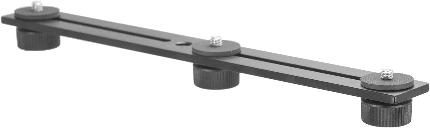 iBOLT Triple Camera and Accessories Attachment bar Tripod Mount