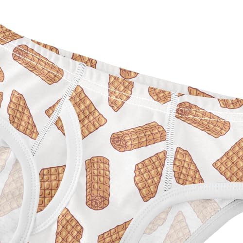 Cotton Little Boys Briefs Soft Waffles Toddler Underwear4