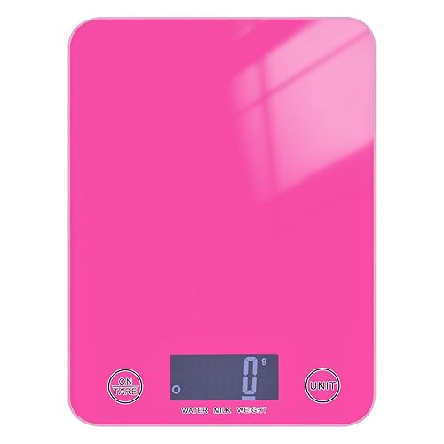 Vista 26 de Purple Kitchen - Báscula digital para bajar de peso, hornear y cocinar, color morado Púrpura