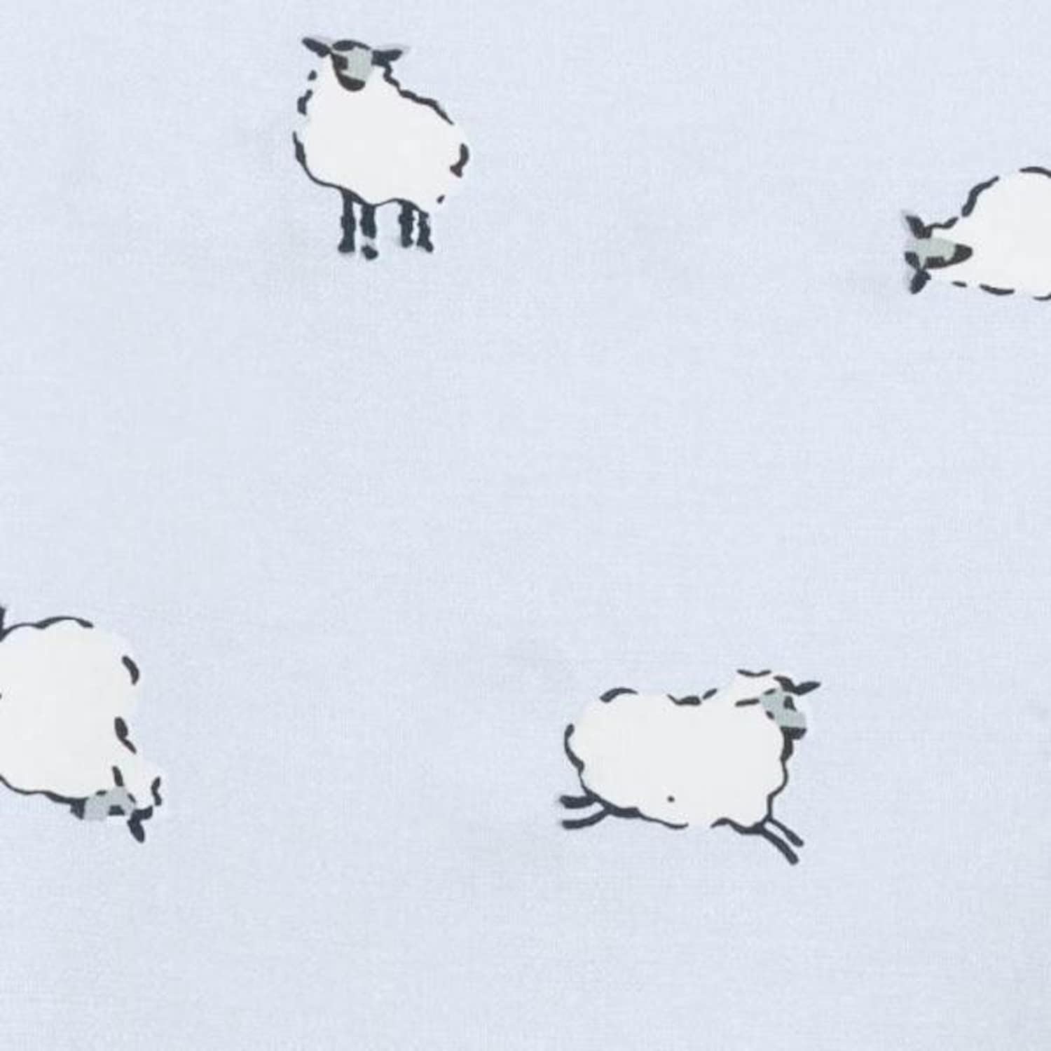 Poppy & Fritz - Twin Sheets, Cotton Percale Bedding Set, Crisp & Cool, Lightweight Home Decor (Sheep, Twin) - Image 3