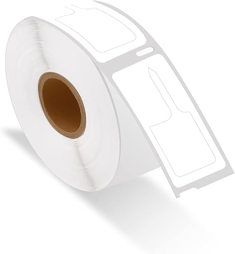 KCMYTONER 120 rollos de etiquetas de precio de cola de rata, estilo 30373, etiquetas térmicas de película de 78 x 1516 pulgadas, compatibles con