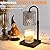 Candle Warmer Lamp with Timer Dimmer Adjustable Height, Candle Warmer with 2 Bulbs for Jar Candles, Home Decor, Women Brithday