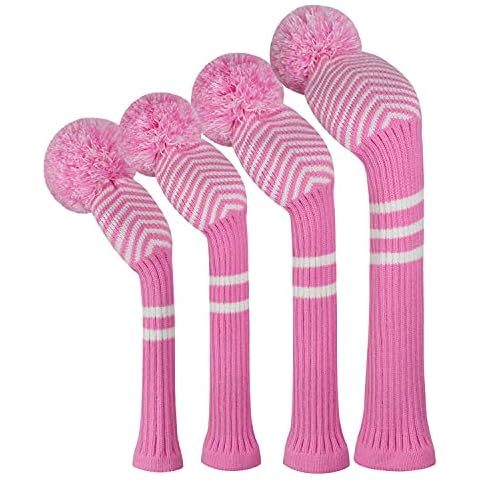 Juego de 4 Fundas para Cabeza de Golf Cover