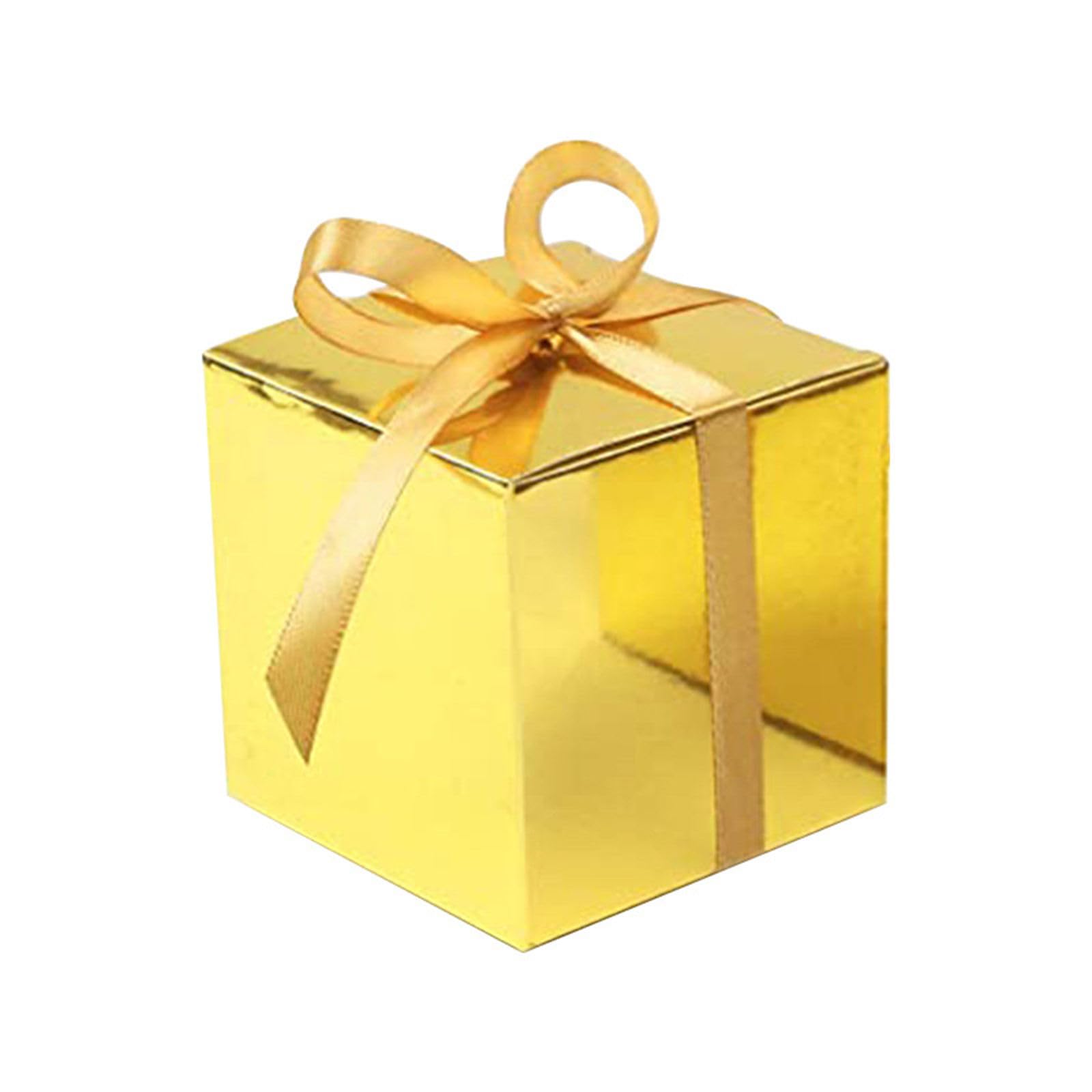 6 Weihnachts-Partyboxen Für Süßigkeiten – Bunt, Aus Karton, 14 X 9,5 X 12 Cm