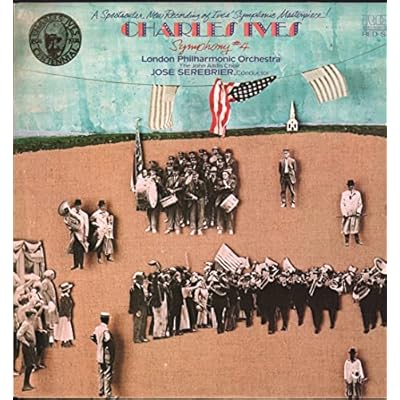 Charles Ives - The London Philharmonic Orchestra , John Alldis Choir , Jose Serebrier - Symphony #4 - RCA Red Seal - ARL1-0589