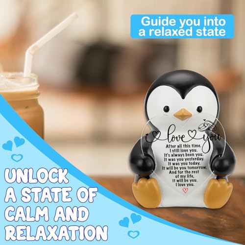 Estatua de Pingüino THRXOBN Decorativa para Escritorio miniatura 4