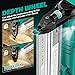 Brad Nailer Cordless Stapler for Makita 18V (No Battery), 2 in 1 Electric Nail Gun/Staple Gun with 18GA Nails/Staples, Battery Power 2 Inch Nailer for Trim Wood Crafting Home DIY, Tool Only