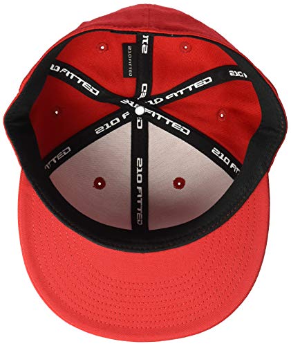 Image of Flexfit Premium 210 Fitted Flat Brim Baseball Hat