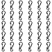 JustYit 30 Stück 25MM Mini SF Karabiner Clips Karabinerhaken Klein Mini Karabiner Schlüsselanhänger Klein für Camping Reisen Wandern Schlüsselanhänger Outdoor JustYit 5 günstig Kaufen-JustYit 30 Stück 25MM Mini SF Karabiner Clips Karabinerhaken Klein Mini Karabiner Schlüsselanhänger Klein für Camping Reisen Wandern Schlüsselanhänger Outdoor