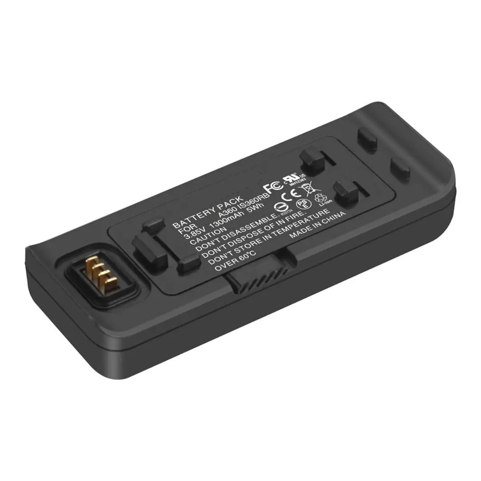 Batería Insta360 One R cargador compatible 1300mAh cámara 360 R 8