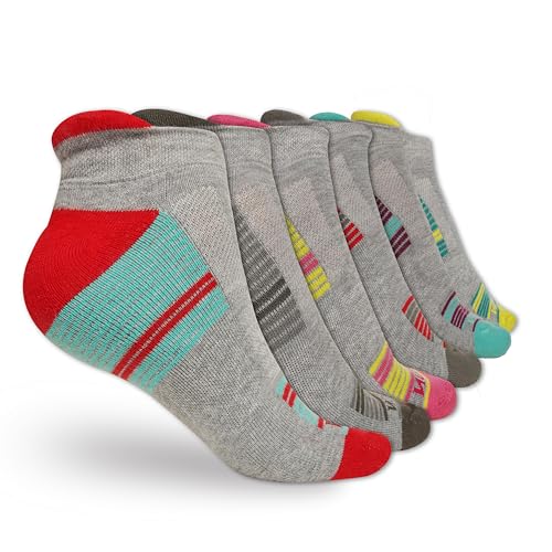 Compression Ankle Socks for Men & Women – Stretch Fit, Cushioned Support & Breathable Comfort, Size 7-10