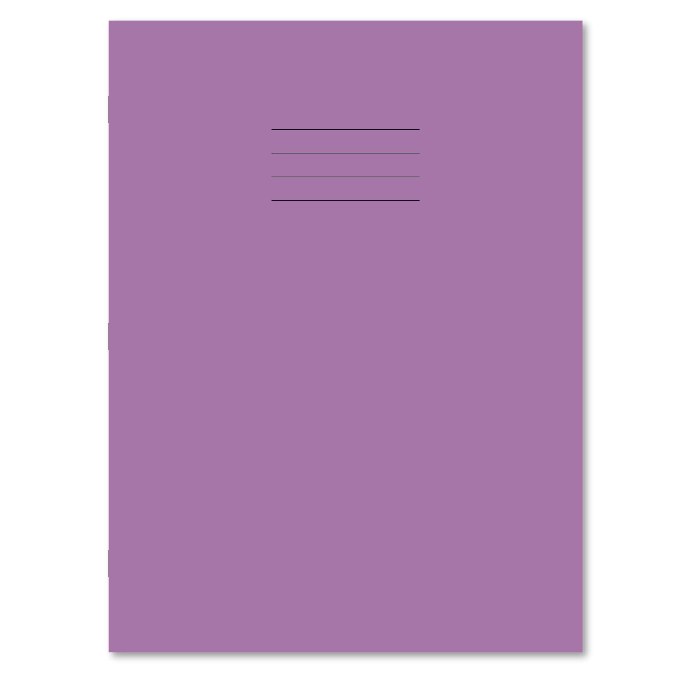 Hamelin Light Green A4+ Exercise Books 50 Pack, 80 Page Books, Plain Pages School Notebooks