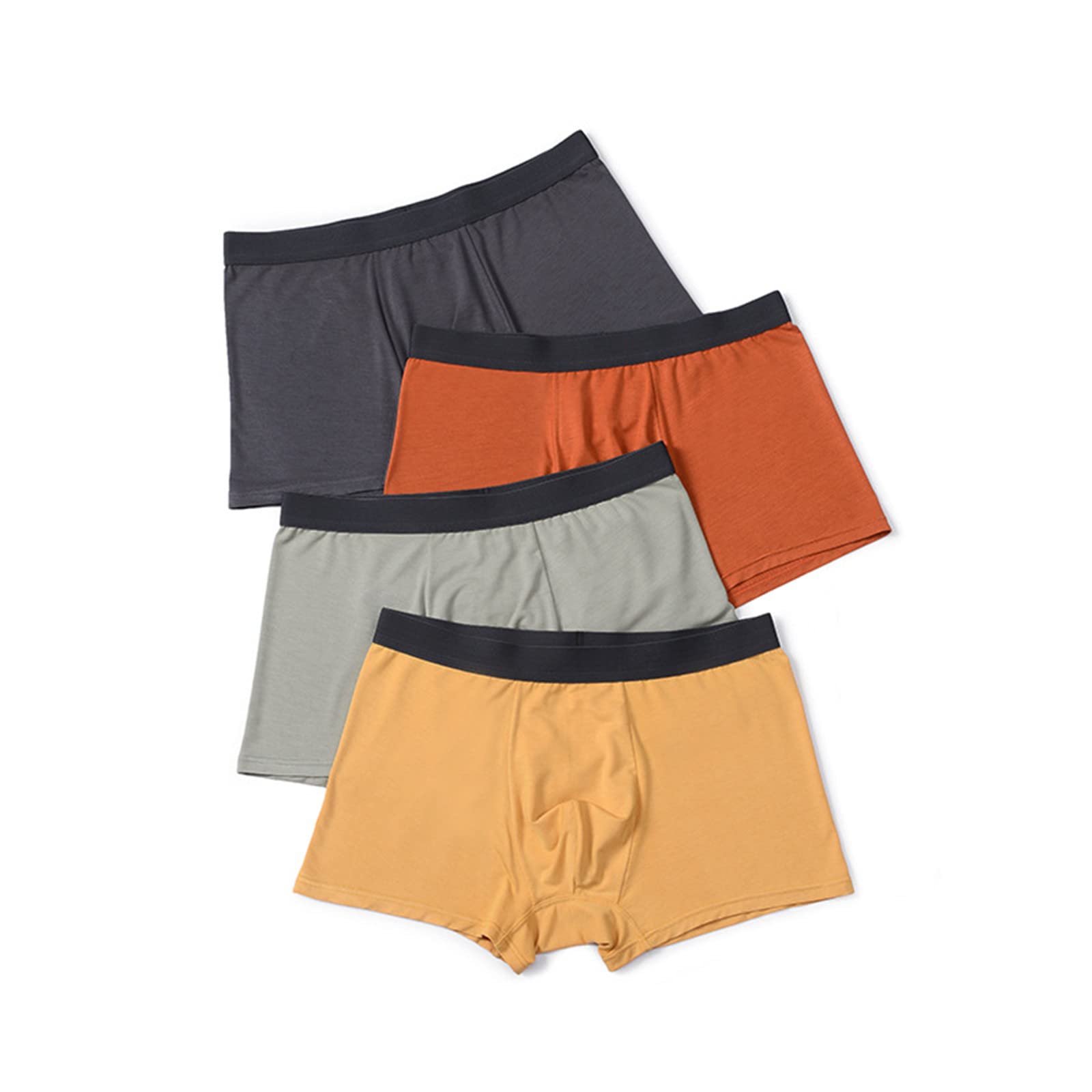Calzoncillos Hombre Boxer De Algodón para Hombres 4 Pcs