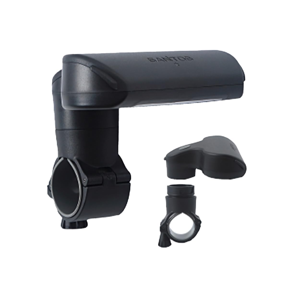 SANTOS Design Grilllampe – Abnehmbarer Lampenkopf – Automatische An/Aus-Funktion – 50 lm – 3.000 K – IP54 – 1W – besonders hell – Wetterfest und energiesparend