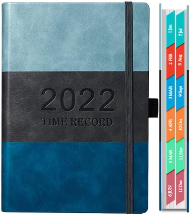 手帳 22 スーパーセール Planner Weekly毎月の毎月の毎月の予約本 プランナー 22年1月 Color グレー 5 9 X8 5 厚紙