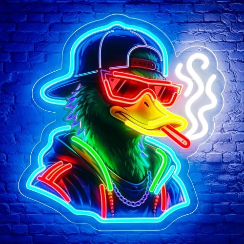 Image of Neon Sign, Duck Neon Signs for Wall Decor LED Signs Neon Light
