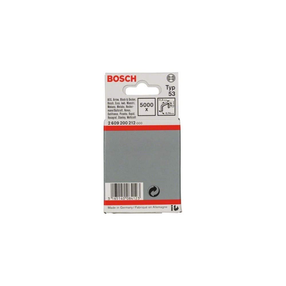 Bosch 5000x Grapas de alambre fino (Longitud 12 mm,)