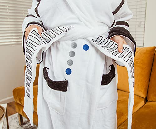 STAR WARS Stormtrooper Unisex Hooded Bathrobe for Adults4