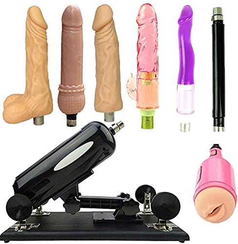 Sẹx Machịnes Gụn para WOMạN Máquina automática de pistola de empuje telescópica,...