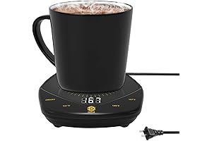 Temperature-Controlled Coffee Mug Warmer for 25 and under