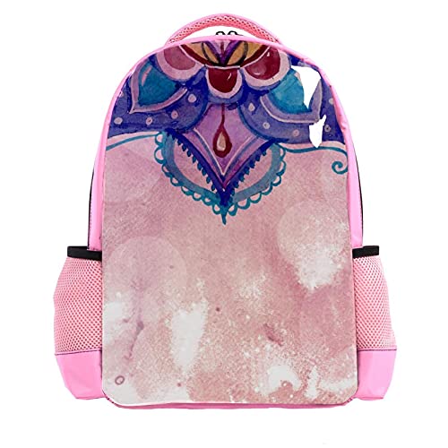 Sac à dos pour enfants fille rose | Grand sac d'école primaire CP CE1 CE2