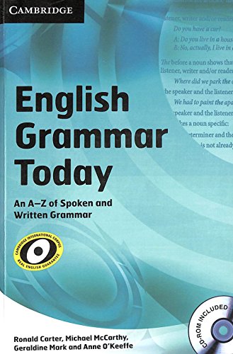 Used Book in Good Condition English Grammar Today with CD-ROM: An A–Z of Spoken and Written Grammar