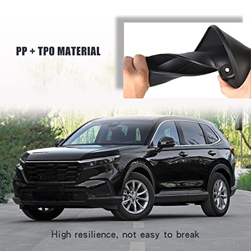 Image of Mud Splash Guard Front and Rear Mud Flaps Fit for Honda CR-V LX EX EXL 2023 2024 2025 Accessories (Not for Hybrid),Mud Flaps Kit Black 4PCS