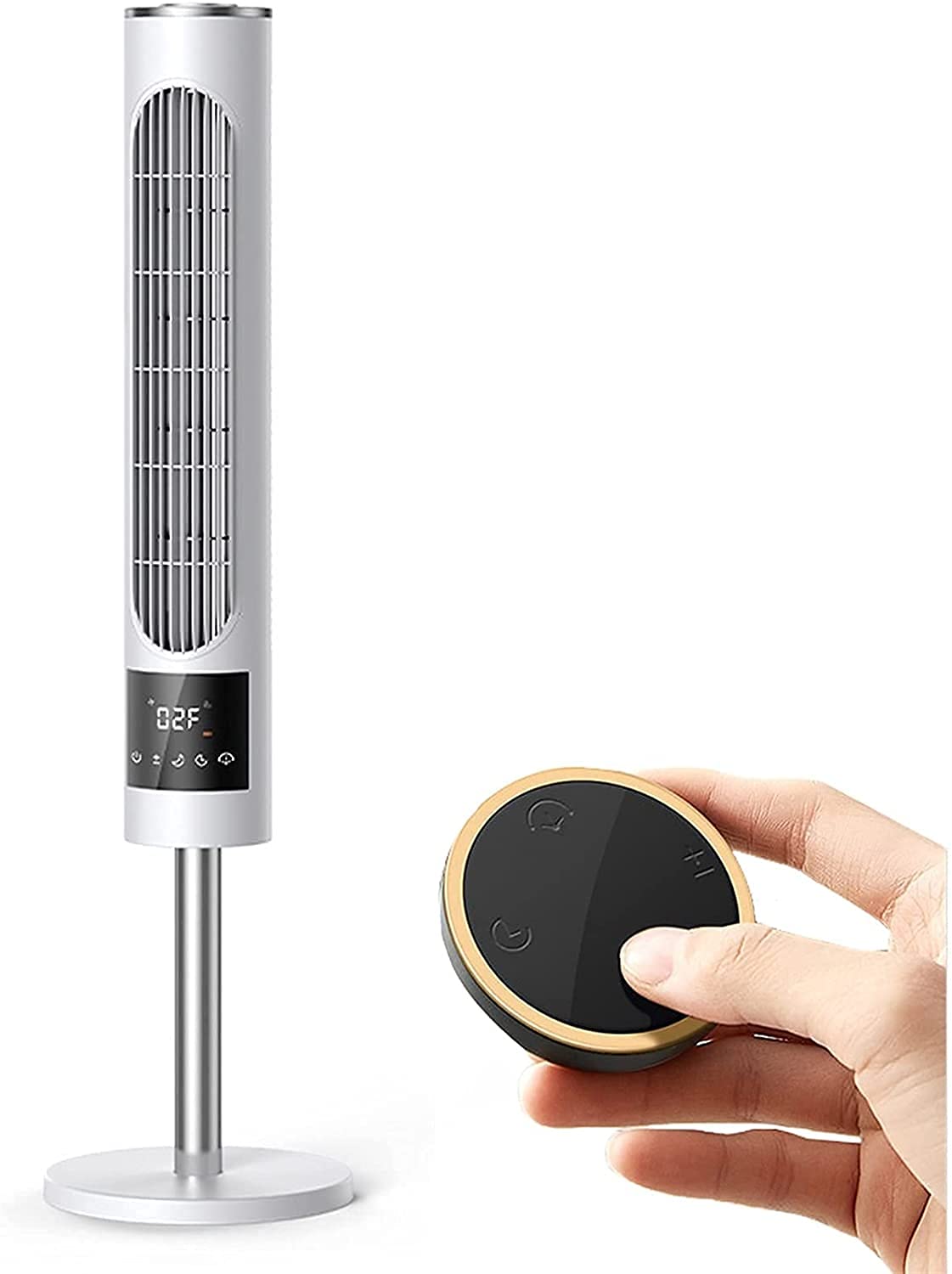 Ventilateur de tour avec télécommande MU 4 vitesses et minuterie 8H