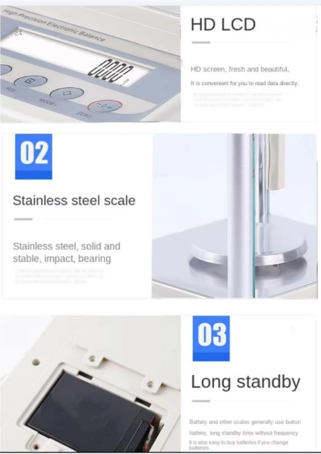 500g/0.001gBT456A HighPrecision ElectronicBalance WeighingScale Precision Electronic Scale Multi-Function Laboratoryelectronic balanceScale