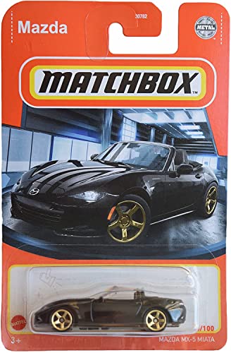 Matchbox Mazda MX 5 Miata Negro miniatura 1