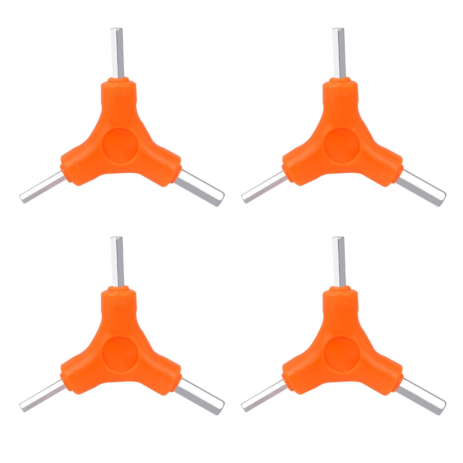 Zbiianxer 4Pcs Hexagonal Collection Hard Alloy Bike Repair Equipment Resistant Wrenches For Longevities Craft Gear
