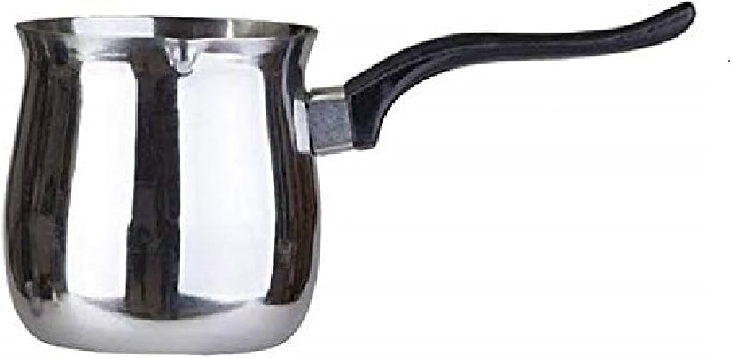 Dynore Stainless Steel Milk/Coffee/Tea Warming Maker Pot/Pan, with Bakelite Handle 1000 ml of Coffee Warmer