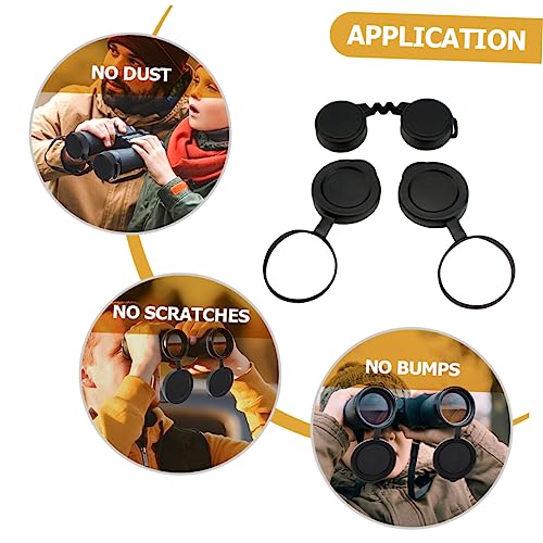 Tapa de la lente de caucho HEMOTON para telescopio con cubierta ocular impermeable 6