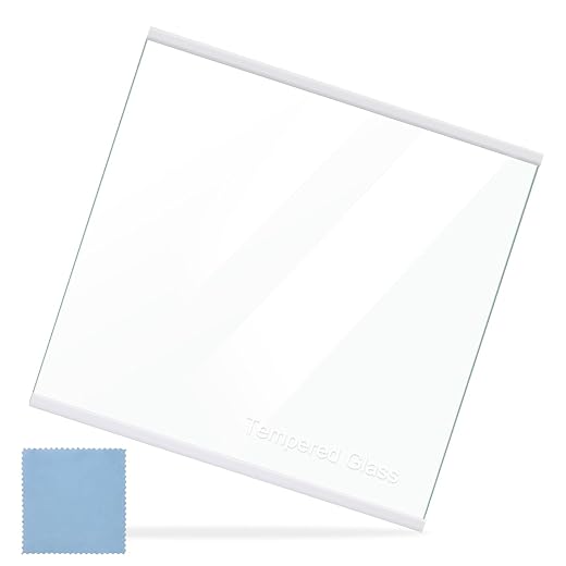W11130202 Freezer Glass Shelf for Whirlpool WRS571CIHZ, Side by Side Freezer Tempered Glass Shelf Replacement, Refrigerator Glass Shelf Parts Replaces WRS571CIHZ04, WRS571CIHZ01, W10527848, 4545865