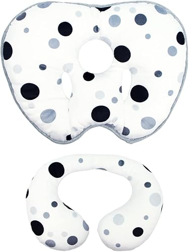 Miniatura 2 de KAKIBLIN Almohada para el cuello del bebé, almohada de cabeza de bebé, almohada de apoyo para bebé, almohada de viaje para bebé, almohada de apoyo