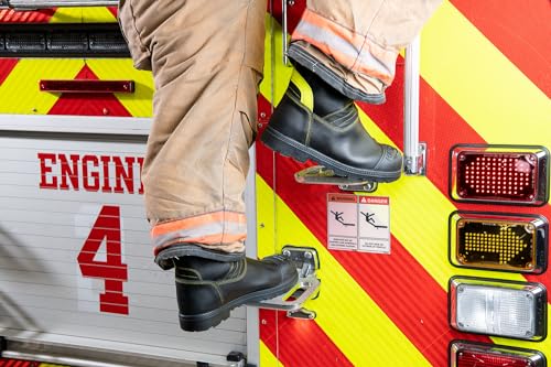 HAIX Fire Hunter Xtreme Waterproof Composite-Toed Firefighting Boots with Anti-Slip Sole and Cushioned Insole3